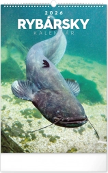 Calendar de perete Pescuit 2026