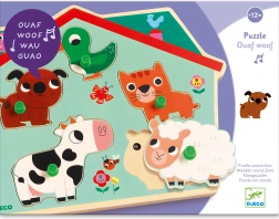 Puzzle Încadrarea Animalelor Domestice DJECO