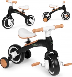 Vehicul cu pedale 3in1 negru ECOTOYS