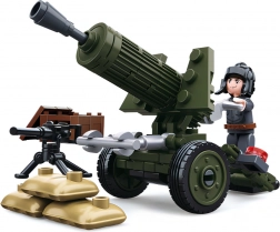 Sluban WWII M38-B0678A 4în1 Tun antitanc