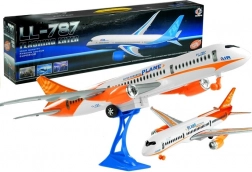 Avion personal Bază albă cu frecare 65 cm