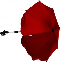 Umbrelă de soare pentru cărucior roșie