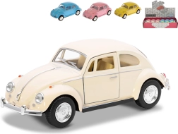 Kinsmart Volkswagen Beetle 1967 model metalic 1:64 cu mecanism pull-back