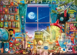 Puzzle Până la lună 1000 piese SCHMIDT