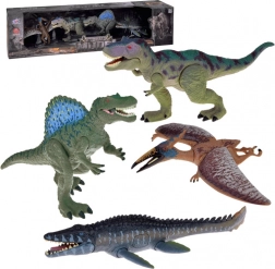 Set figurine dinozauri 4 buc – figurine mari articulabile
