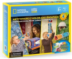 Set puzzle 3D cu culori și lumină