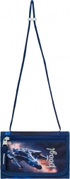 Portofel la gât cu motiv navă spațială BAAGL