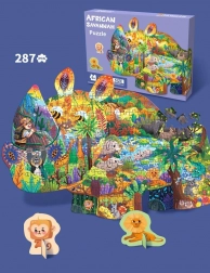 Set puzzle Safari 287 piese