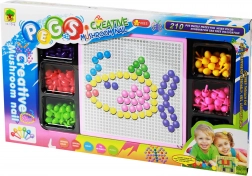 Mozaic colorat cu ciupercuțe 210 buc