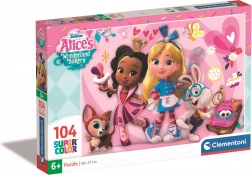 Puzzle Brutăria lui Alice în Țara Minunilor 104 piese CLEMENTONI