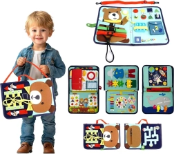 2Kids Toys carte senzorială busy Ursuleț