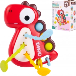 Dinozaur jucărie de tras cu mușcător și efect sonor