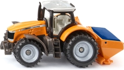 Siku tractor MASSEY FERGUSON cu împrăștiător de sare – blister
