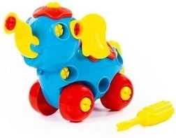 Set de construcție elefant, 27 piese