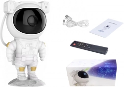 Veioză de noapte și proiector de stele Astronaut