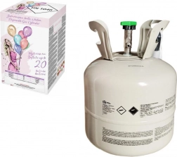 Heliu pentru umflarea a 20 de baloane