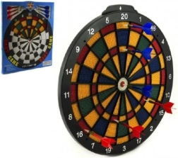 Țintă pentru darts 40 cm cu 6 săgeți