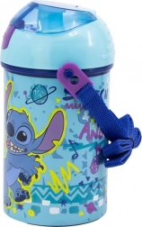 Sticlă pentru copii cu curea Stitch 450 ml