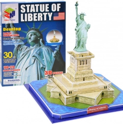 Puzzle 3D Statuia Libertății – model educativ New York (30 piese)