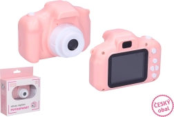 Aparat foto digital pentru copii, roz