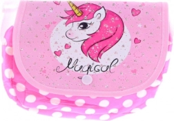 Geantă de umăr cu motiv unicorn