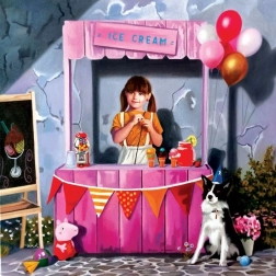 Puzzle Magnolia înghețată 1023 piese