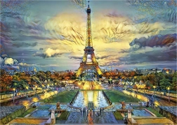 Puzzle Educa Turnul Eiffel 500 piese