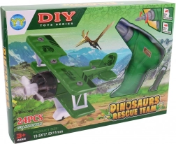 Avion de asamblat cu șurubelniță și volant