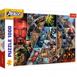 puzzle 1000 piese - Eroii Marvel Avengers
