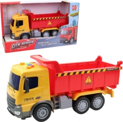 Camion cu inerție cu lumină și sunet