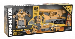 Camion macara care se transformă - robot