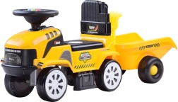 Împingător tractor cu remorcă și melodii pentru copii – Tractor