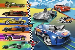 puzzle 24 maxi hot wheels cursă rapidă
