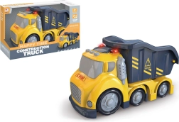 Autocamion basculant de construcții cu efecte luminoase și sonore