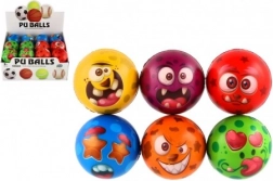 Mingi din spumă Monster 7,5 cm – set de mingi colorate în cutie