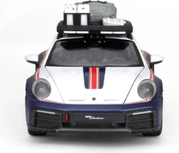 Model metalic mașină 1:24 Porsche 911 Dakar Roughroads albastru