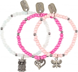 Brățări pentru copii Vera - 3 buc