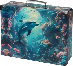 Geantă școlară pliabilă Delfin