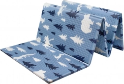 Saltea de joacă multifuncțională pliabilă din spumă PlayTo Pădure Vintage