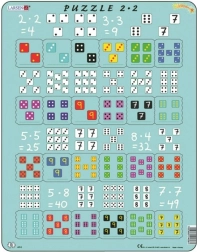 Puzzle științific Larsen Înmulțirea cu cuburi