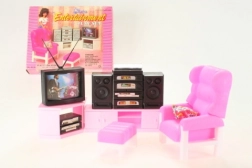 Glorie perete de sufragerie – set de mobilier pentru păpuși