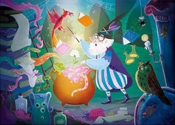 Puzzle A fost odată: poțiunea vrăjitorească 30 de piese