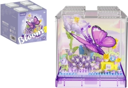 Mini set de construcție KOCO Fluturaș în cutie transparentă, 471 de piese