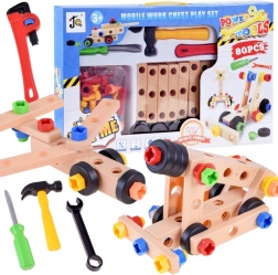 Set de construcție creativă cu 80 de piese – set de construcții pentru copii