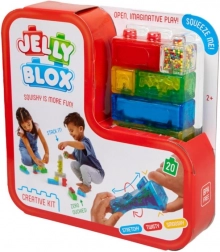 Set creativ cu blocuri moi Jelly Blox