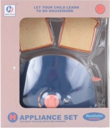 Prăjitor de pâine din plastic pentru copii, cu baterii