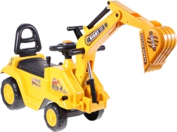 Trotinetă fără pedale – excavator cu cupă mare și oliță