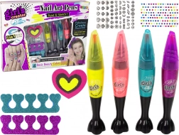 Set pentru decorarea unghiilor – 4 markere