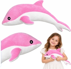 Mascotă de pluș delfin roz 70 cm