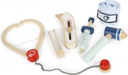 Set medical din lemn Small Foot, 6 piese